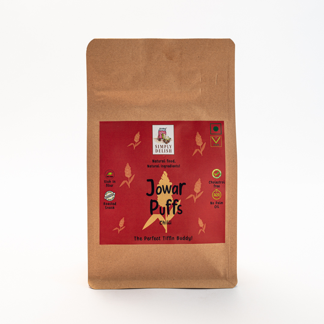 Jowar Puff Spicy (Pack of 3 - 40g Each)