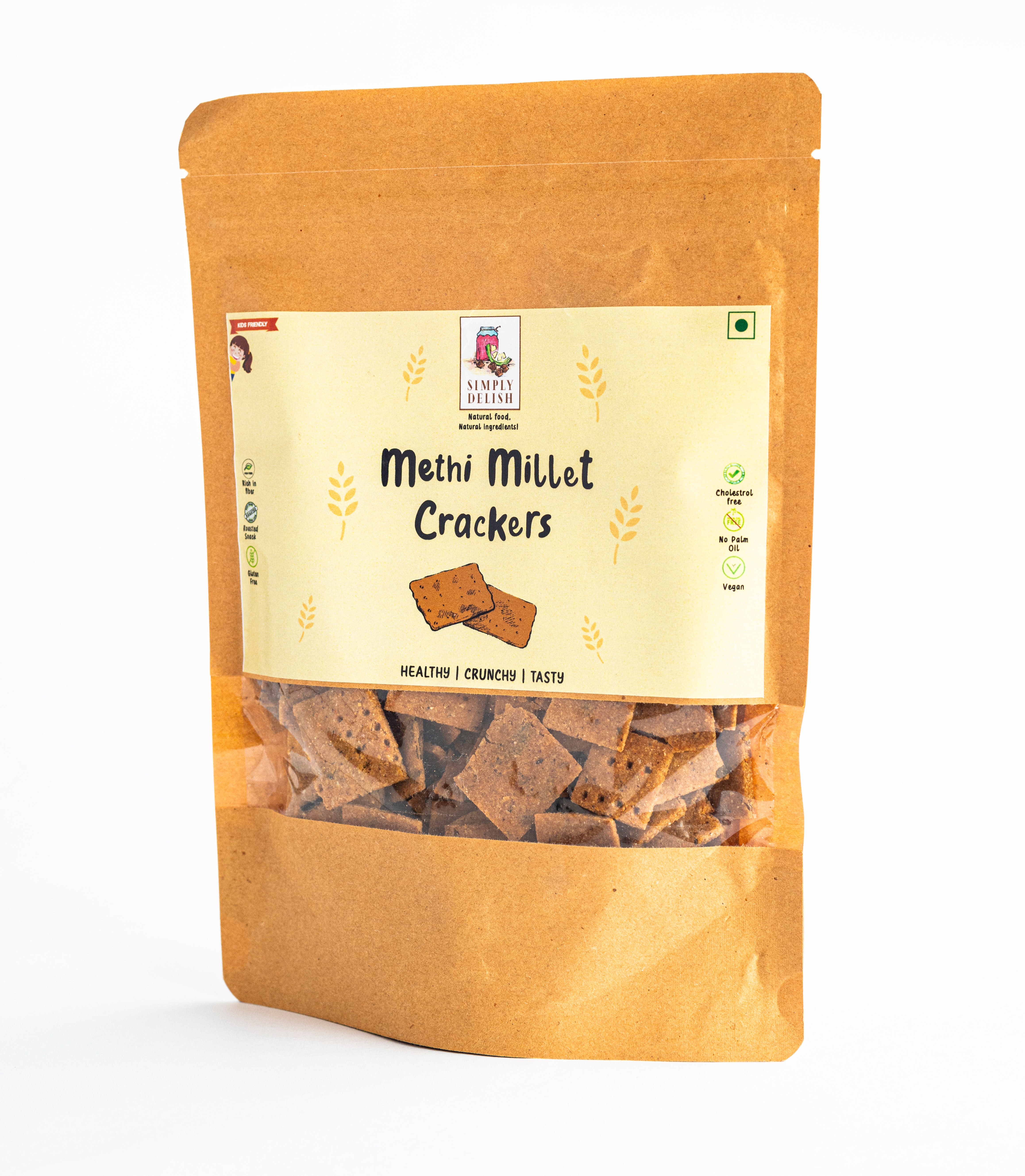 Methi Millet Cracker (100gm)